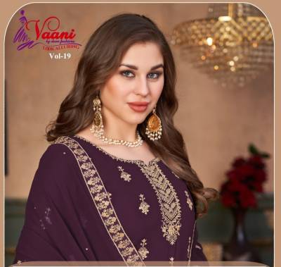 Vaani Vol 19 By Vaani Designer Partywear Salwar Kameez